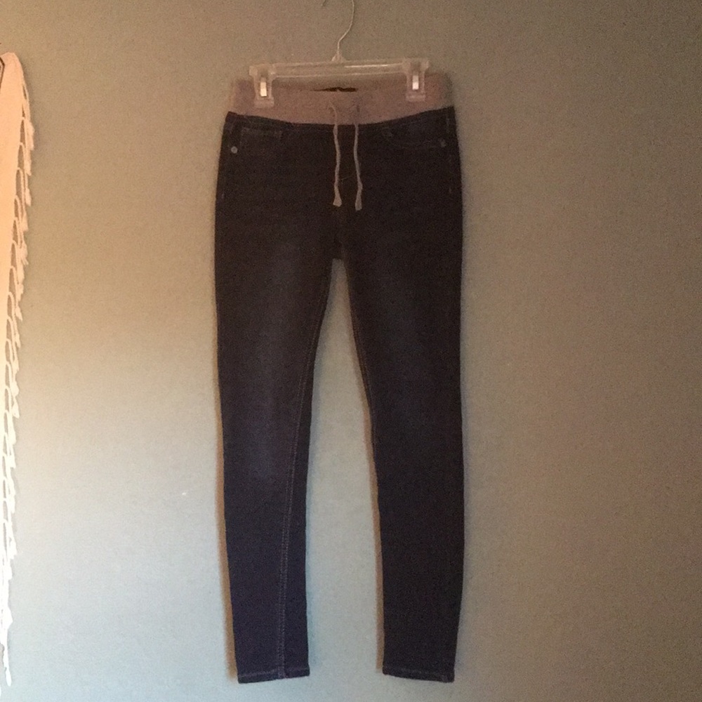 Blue jeggings  for girls